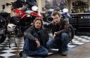 Ewan McGregor and Charley Boorman with their R1200GS motorcycles